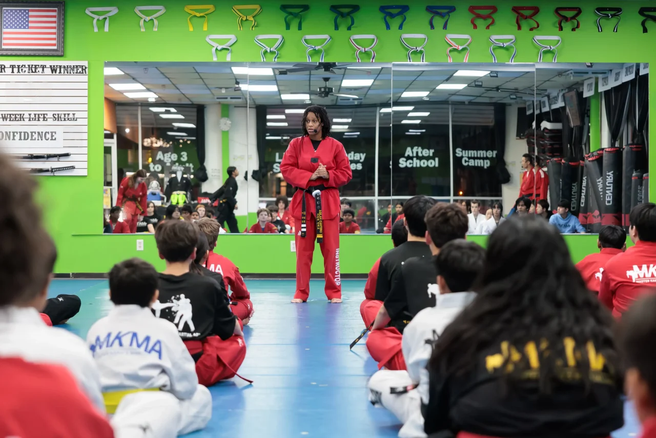 teen and adult martial arts lesson